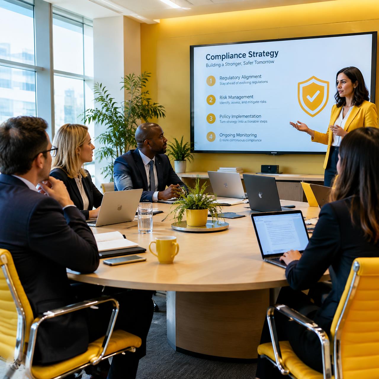 Compliance experts at a Retail Compliance Forum session